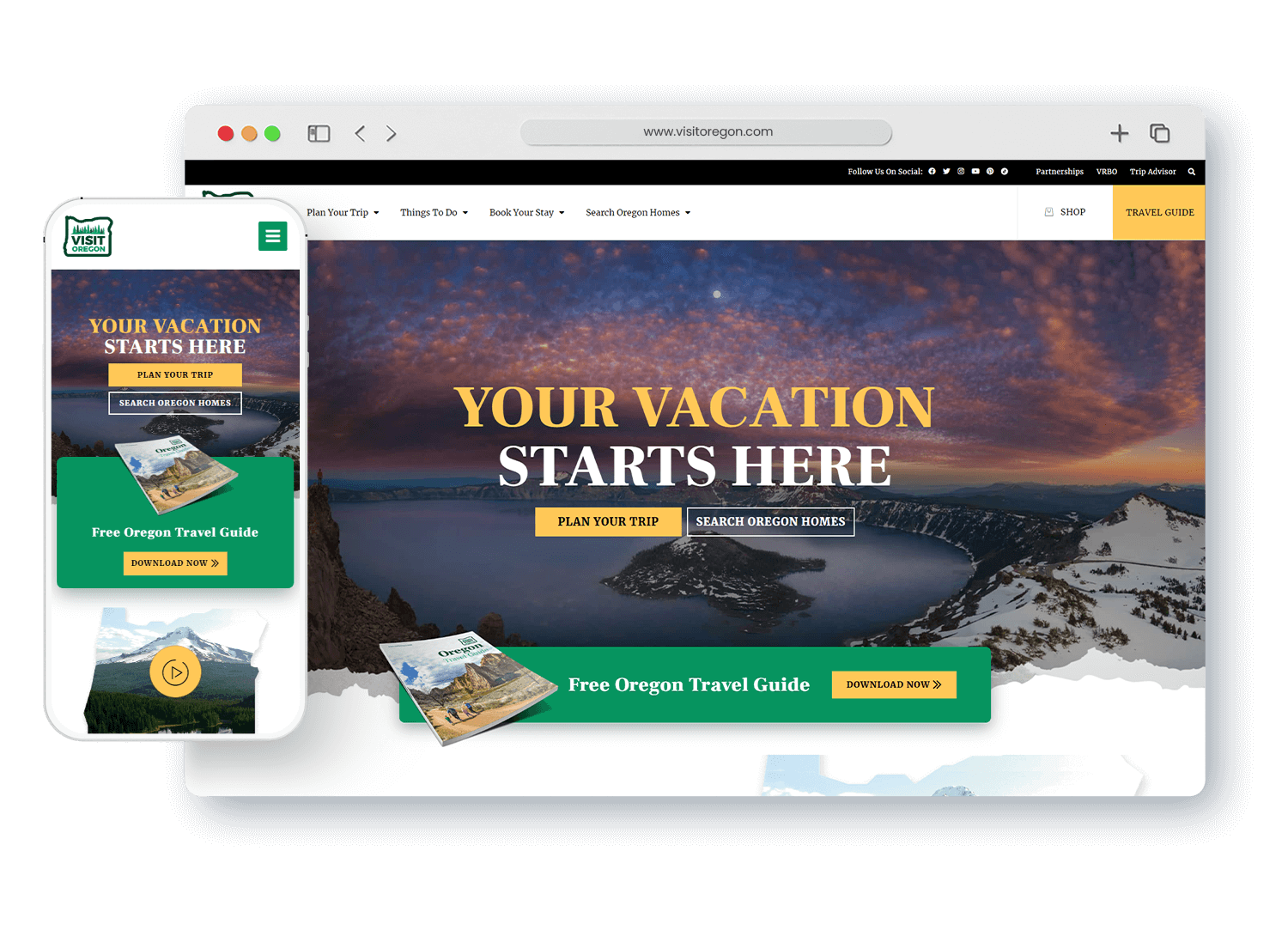 Visit Oregon Website